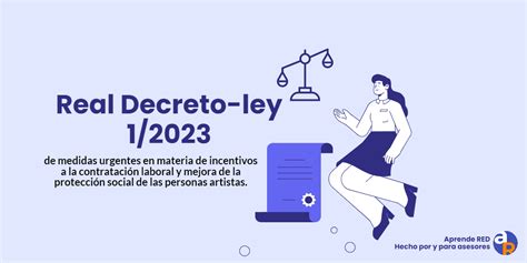 decreto ley 1/2023 de 30 de marzo